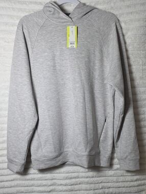 0618 Target Men’s Crewneck Hoodie Sweatshirt - Light Gray‎